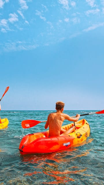 Domaine de Bagheera, Aktivitäten, Kanu, Kayak auf dem Meer