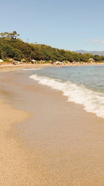 Domaine de Bagheera, Strand, Luftaufnahme vom Strand