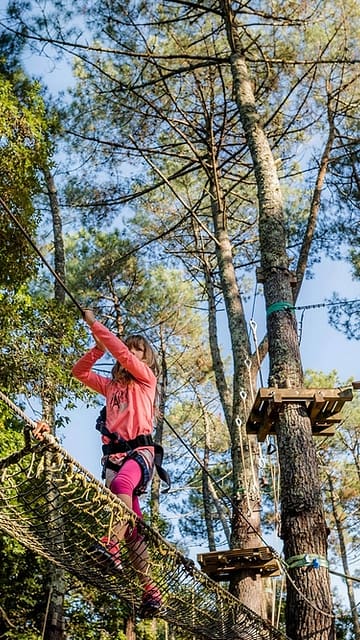 Les Mouettes campsite - Experiences - Penzé - Treetop adventure