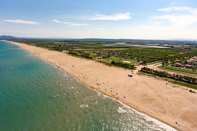 Campingplatz Amfora - Der Campingplatz  - Direkt zugänglicher Sandstrand