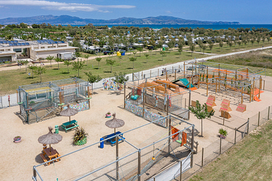 Camping Amfora - Todo para los niños - Vista general del Challenge Park