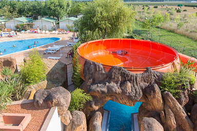 Camping Amfora - Tout pour les enfants - Toboggans dans l\'espace aquatique