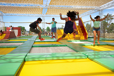 Camping Amfora - Activités et animations - Trammpoline Park