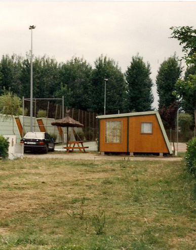 Camping Amfora - Geschiedenis van de camping - Accommodaties in de jaren 80
