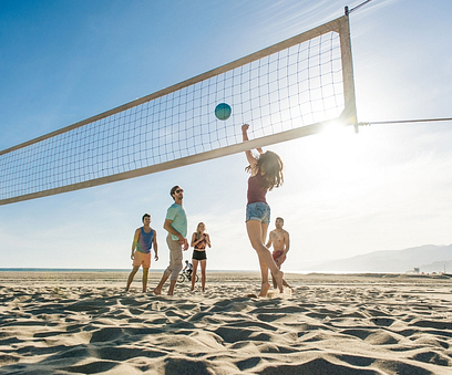 Campingplatz Amfora - Aktivitäten und Animationen - Beachvolleyball