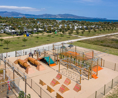 Amfora campsite - Everything for children - Challenge park and the camping pitches