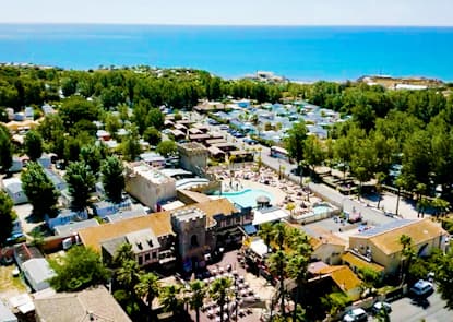 Camping Californie Plage - Vid&eacute;o - Vue a&eacute;rienne des infrastructures