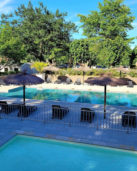 Camping Zelaia - The Pool - Pool in a Quiet Campground