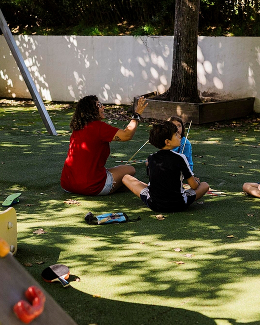 Camping Zelaia - Club enfants - Jeux de société en extérieur