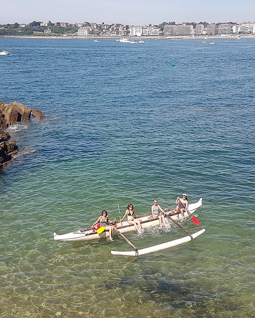 Camping Zelaia - Atlantic Pirogue - Pirogue hawa&iuml;enne