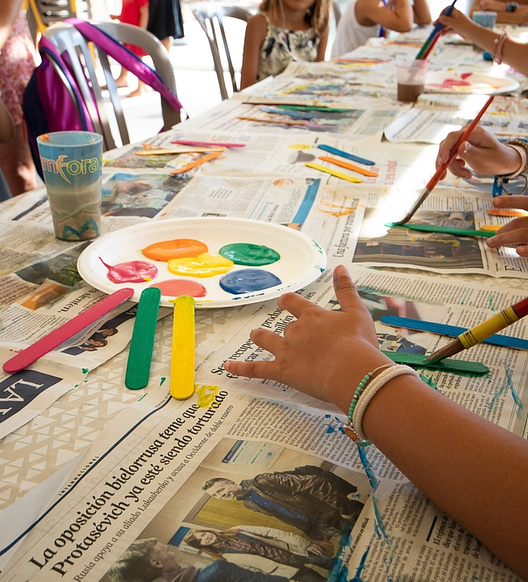 Amfora campsite - Everything for children - Painting 