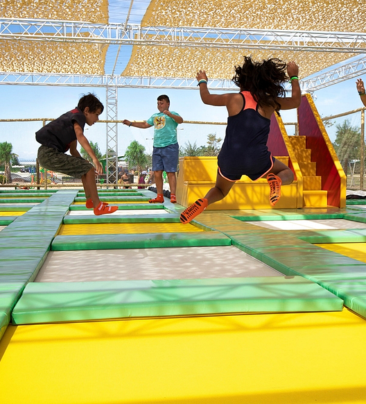 Camping Amfora - Activités et animations - Trammpoline Park