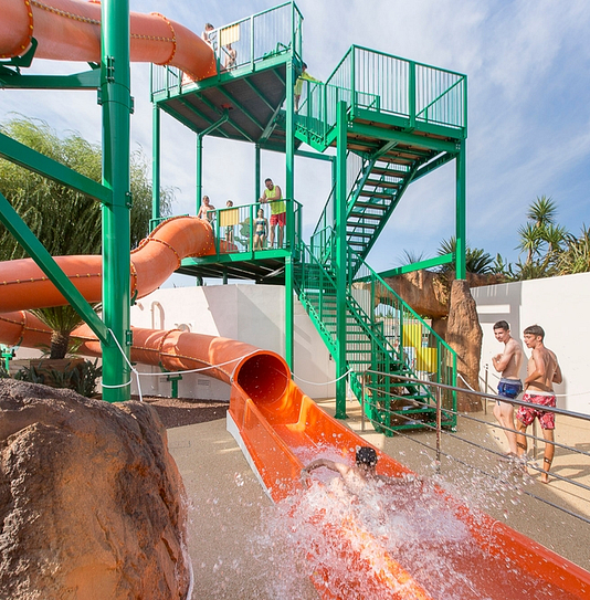 Amfora campsite - The swimming pool complex - Slides