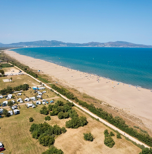 Camping Amfora - La plage - Camping avec vue sur la baie de Rosas