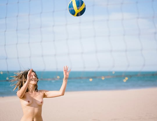 Camping Le Sérignan Plage Nature - Beach volley