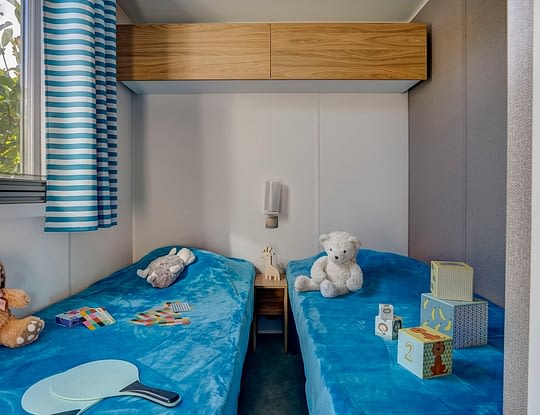 Camping Californie Plage - Hébergements - Mobil-home Caïcos Spa Tribu Premium - 