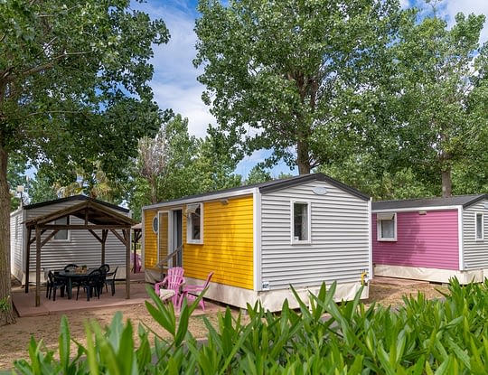 Campingplatz Californie Plage -- Mietunterkünfte -  Mobilheim Cayo Coco 4 Personen - Außenansicht