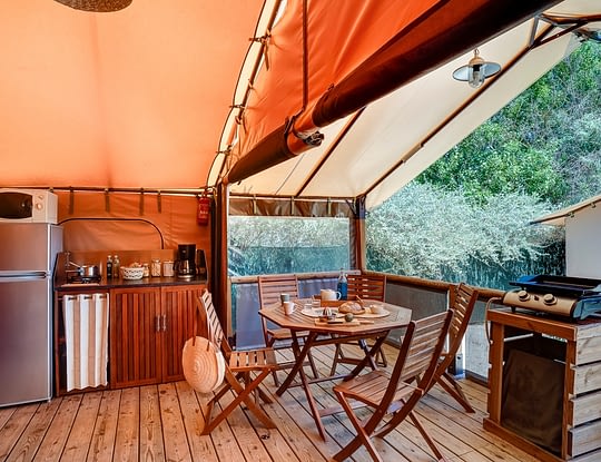 Camping Californie Plage - Hébergements - Lodge Walibou 5 personnes Confort - 