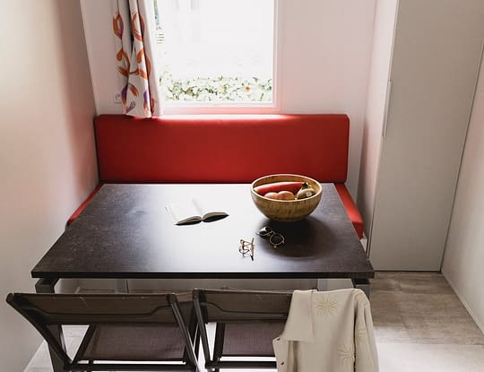 Camping Zelaia - Mobil-home confort 4 personnes - Salon