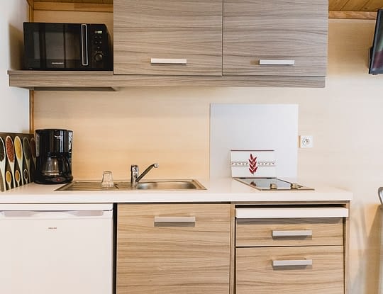 Camping Zelaia - Cottage D&eacute;tente 4 personnes - Cuisine