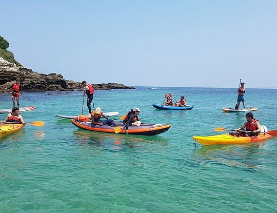 Camping Zelaia - Atlantic Pirogue - kayak ride