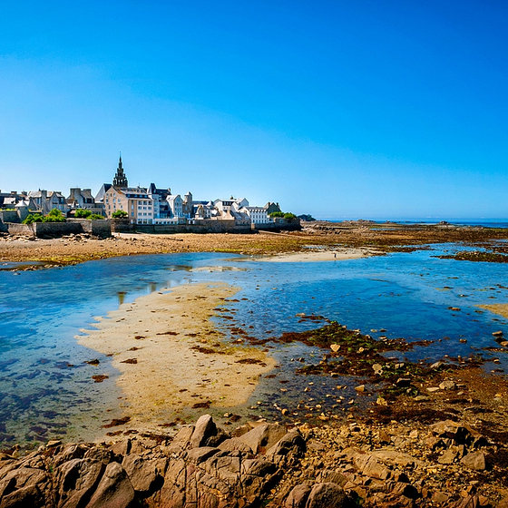 Marée basse à Roscoff