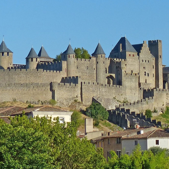 Camping Californie Plage - La région - Château de Carcassonne