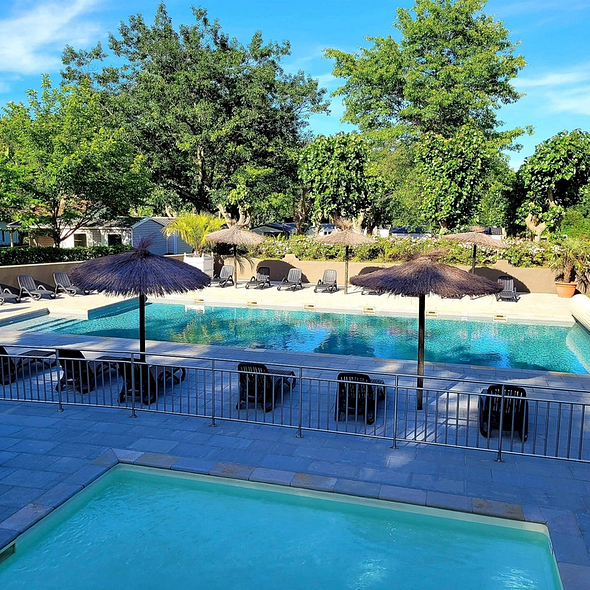 Camping Zelaia - The Pool - Pool in a Quiet Campground