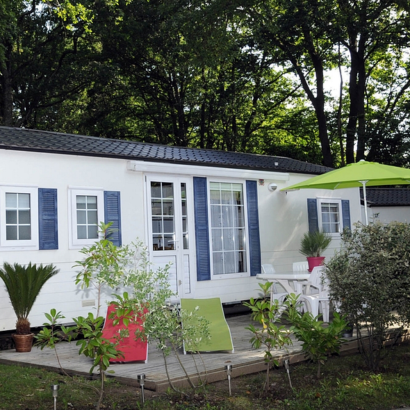 Camping Zelaia - Hébergement avec terrasse