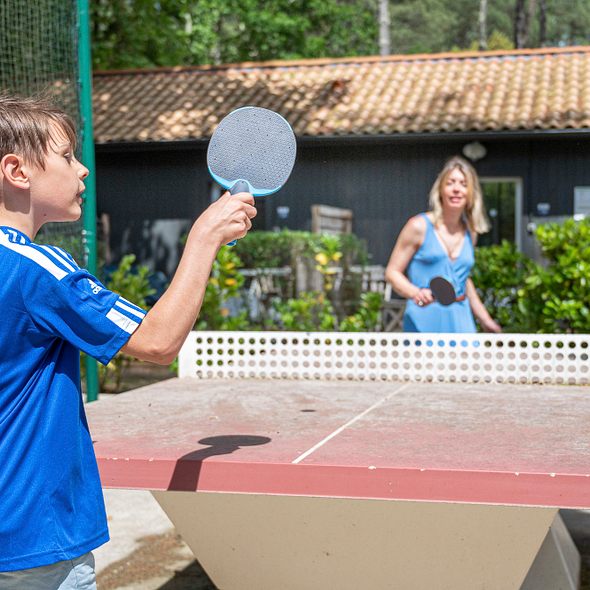Campsite Les 2 Etangs - Activities and animations - table tennis