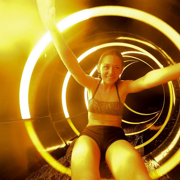 Camping Californie Plage - Het waterpark - Glijbaan