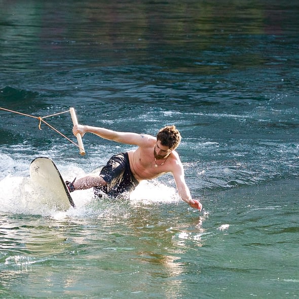Camping Californie Plage - Kite surf au camping