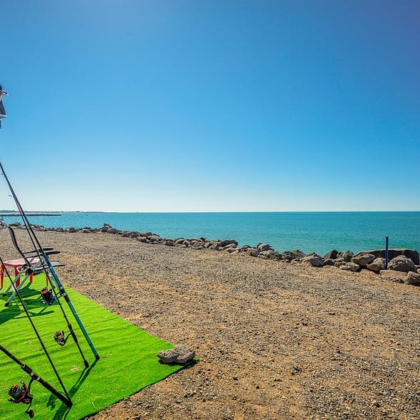 Camping Californie Plage - Hébergements - Emplacement vue mer - Emplacements de 80m² pour tentes en face de la mer