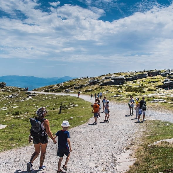 Camping Zelaia - Montaña en La Rhune en los Pirineos Atlántico