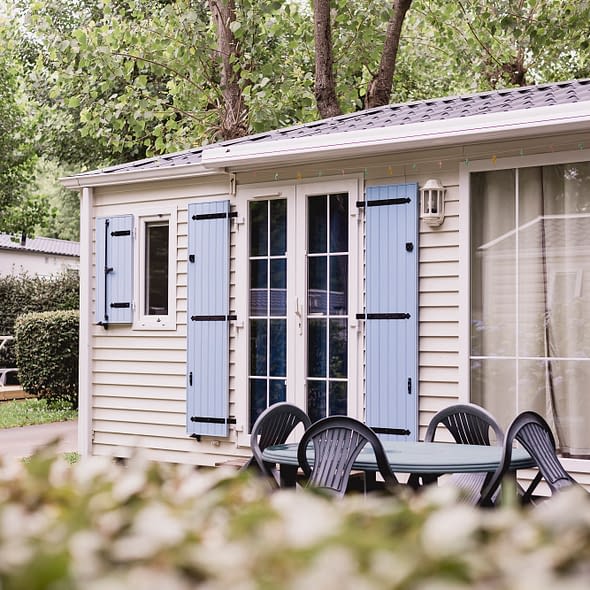 Camping Zelaia - El camping - Alojamiento premium c&oacute;modo