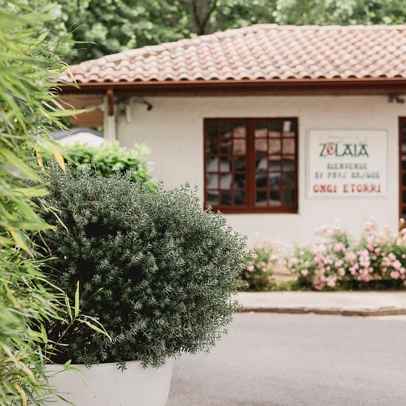 Camping Zelaia - Entr&eacute;e du camping