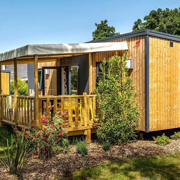 Cottage Confort Premium 2 chambres 2 salles de Bains camping le Domaine de Mesqueau Baie de Morlaix