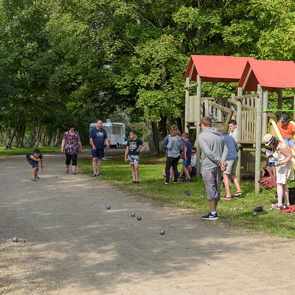 Domaine de Mesqueau, activité pétanque 