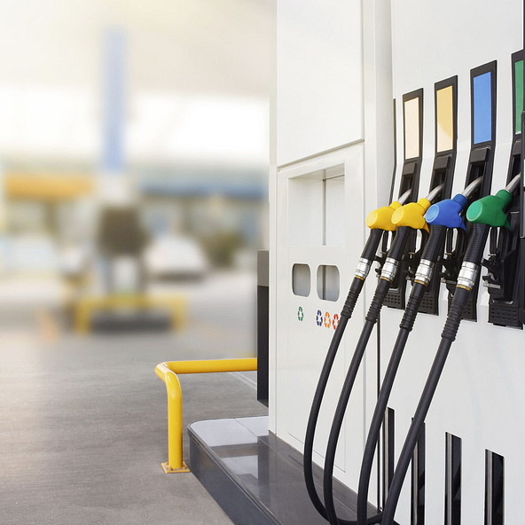 station essence &agrave; proximit&eacute; du Domaine de Mesqueau &agrave; Plougasnou