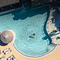 Camping Californie Plage - Espace aquatique avec solarium et espace aqualudiqe pour les enfants