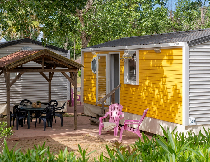 Camping Californie Plage - Accommodation - Cayo Coco mobile home for 4 persons - External view